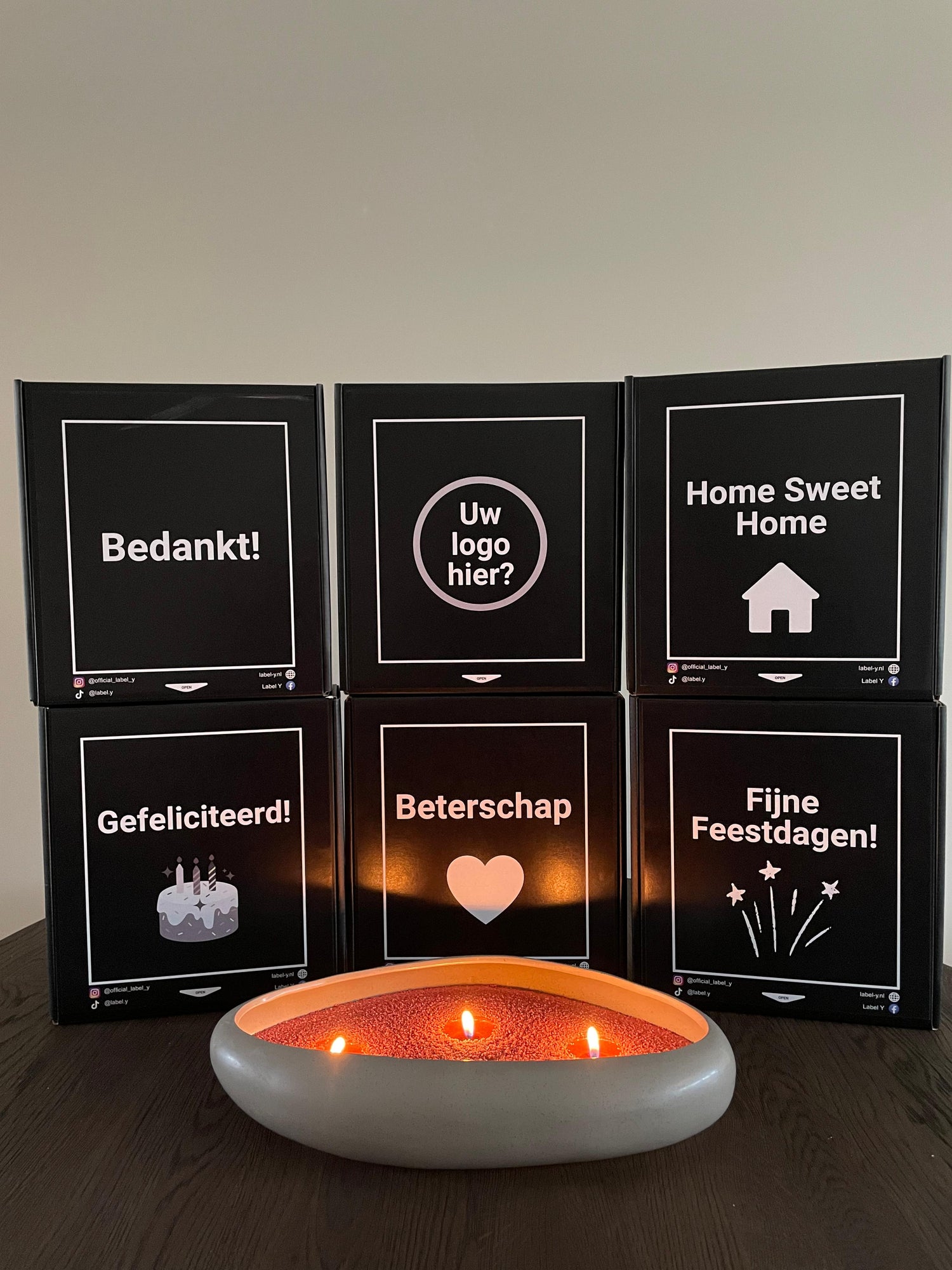 Label Y Cadeaupakket